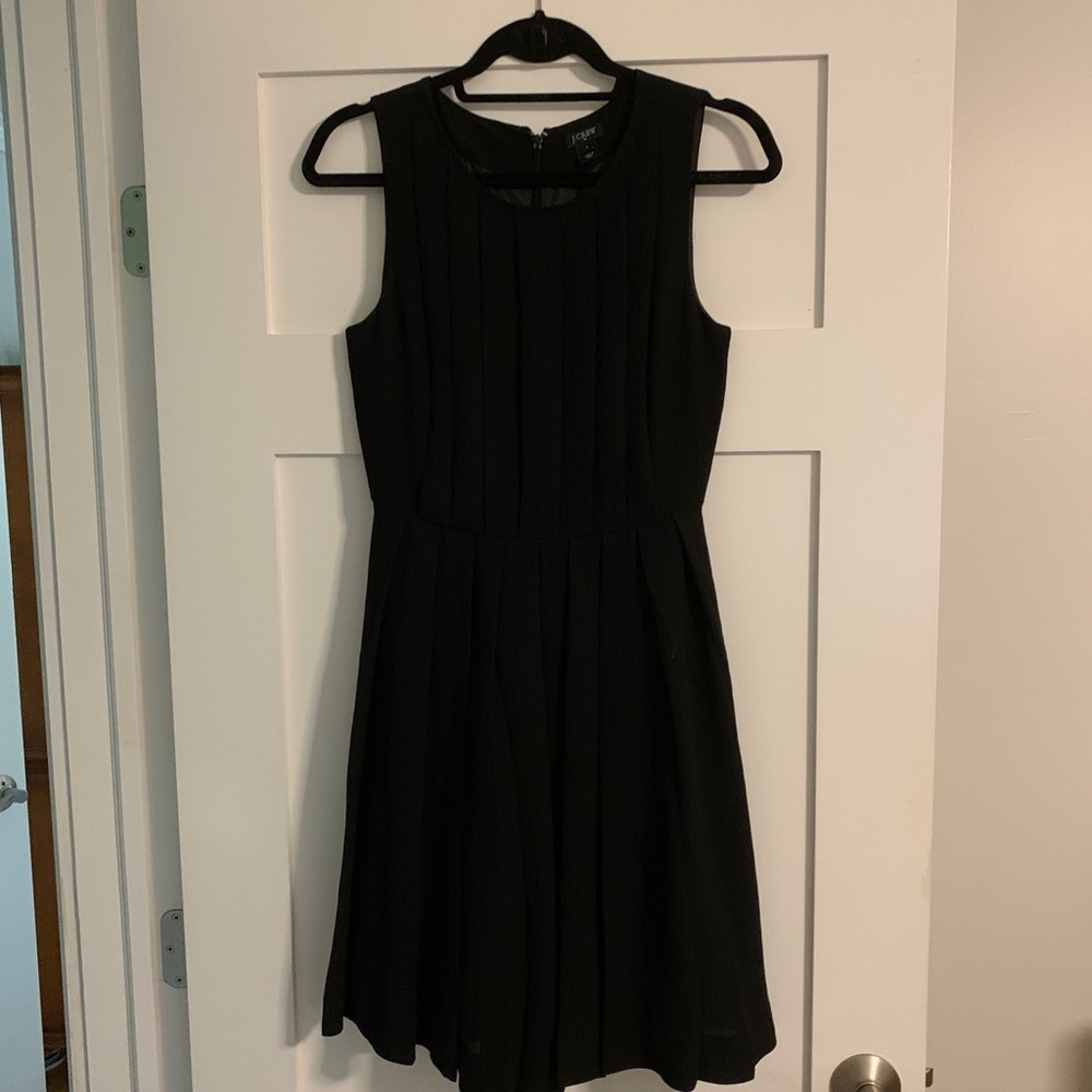 Jcrew Pleated Dress